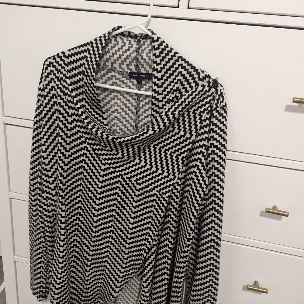 The Limited M wrap sweater